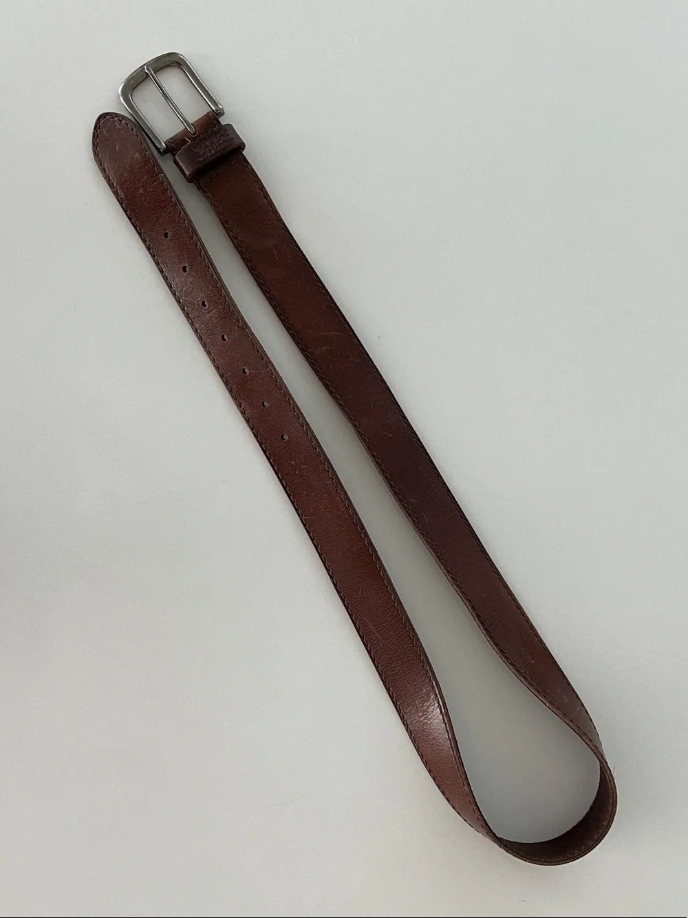 Levi's Men's Embossed Logo Loop Casual Leather Belt  11LV020154